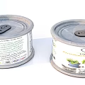 Organic Canned Beans Food With Nutrition Facts Label Healthy Pantry Staple For Meals