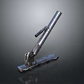 Military Field Mortar With Metal Barrel Base Plate And Firing Mechanism