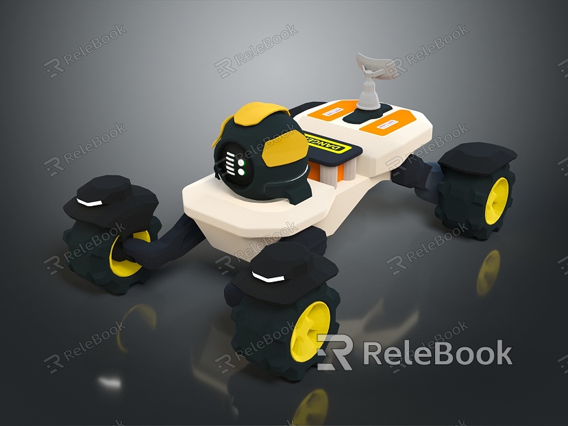 Modern Beach Vehicle All-terrain Vehicle Toy Car Four-wheeler model