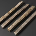 Durable Stone Wood Long Strips with Natural Texture for Decorative and Building Applications