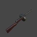 submachine gun 3d model