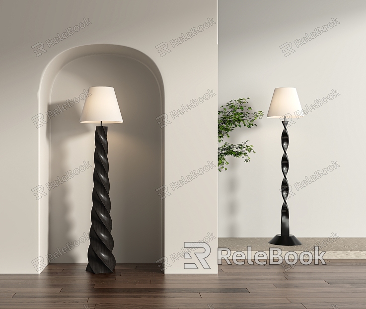 Floor lamp combination model