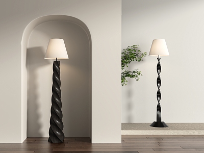 Floor lamp combination model