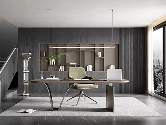 Modern Minotti Study 3d model
