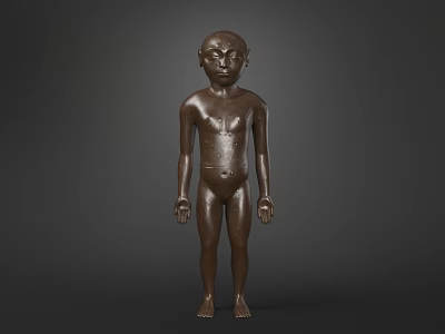 Modern Lacquer Man 3d model Modern Lacquer Man 3d model