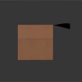 Modern Carton Paper Shell Box Printing Paper 3d model