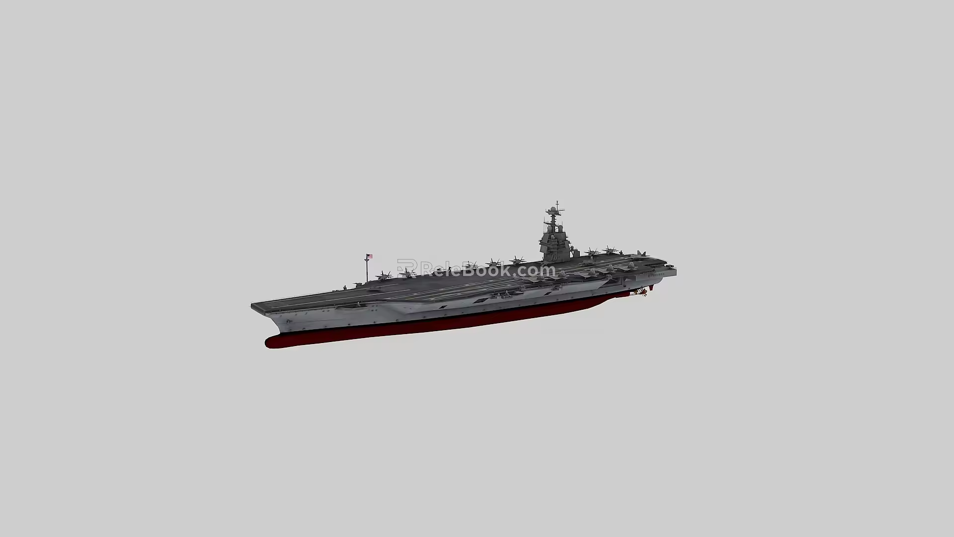 pbr Next Generation Material Voyage USS Ford-Class CVN78 Aircraft Carrier 3d model
