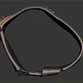Handcrafted Genuine Leather Belt Featuring Colorful Embroidery Geometric Patterns And Metal Buckles