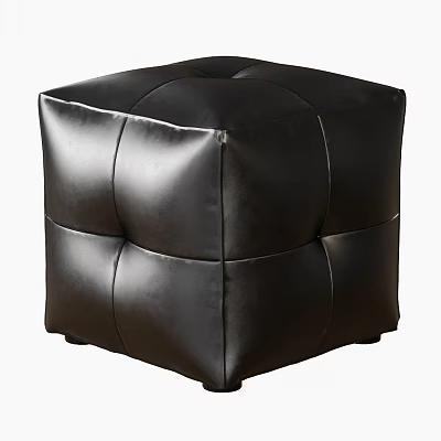 Modern sofa stool 3d model