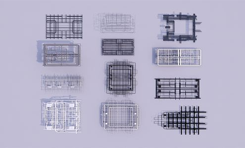 Modern Piping 3d model