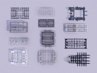 Modern Piping 3d model