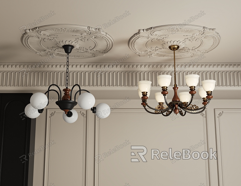 French chandelier model