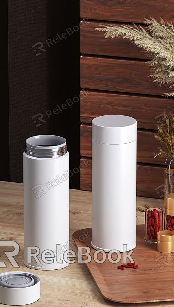 Modern thermos cup model