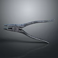 Metal Pliers Hand Tool With Silver Finish And Ergonomic Grip Design