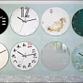 New Chinese-style Clock and Watch Decoration Watch 3d model