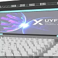 UYF 21 Innovation Summit 2024 Conference Hall With Large Screen And Empty Chairs