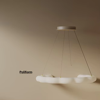Modern chandelier 3d model