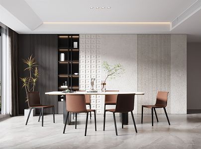 Modern Restaurant 3d model