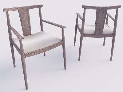 New Chinese Dining Chair Single Chair Leisure Chair model