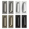 Modern Cylindrical Wall Lamps With Sleek Metal Finish In Different Colors
