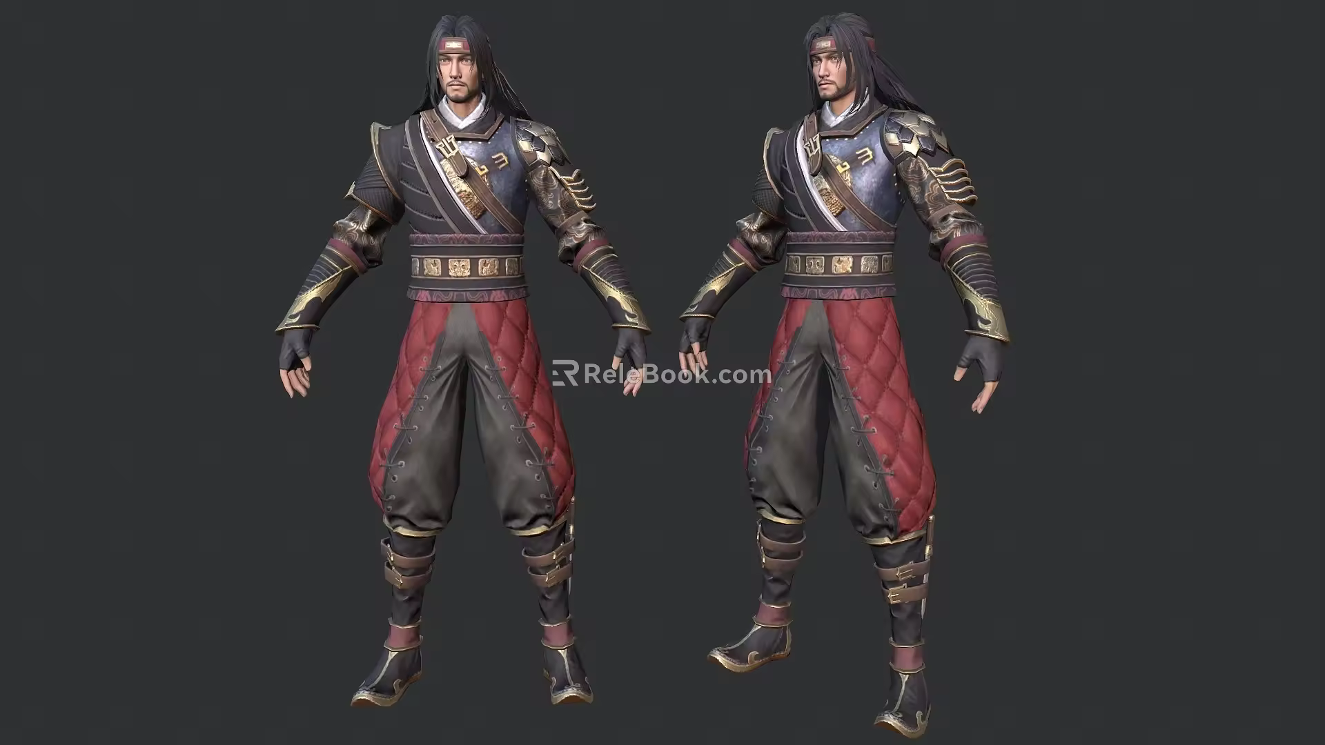 Next Generation PBR Military Generals Ancient Generals General Fierce Generals General Warriors Ares Marshal Deputy Generals Escort Division 3d model