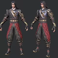 Next Generation PBR Military Generals Ancient Generals General Fierce Generals General Warriors Ares Marshal Deputy Generals Escort Division 3d model
