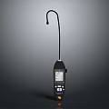 Testo Digital Gas Leak Detector With Long Probe And Display Screen 3d model