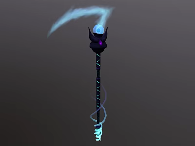 Modern Staff 3d model