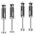 Kitchen Hand Blenders with Black Silver Design and Stainless Steel Shafts