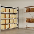 Shelf Display Rack Storage Rack Express Rack 3d model