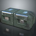 Modern Science Fiction Box Science Fiction Box Military Box Password Box 3d model