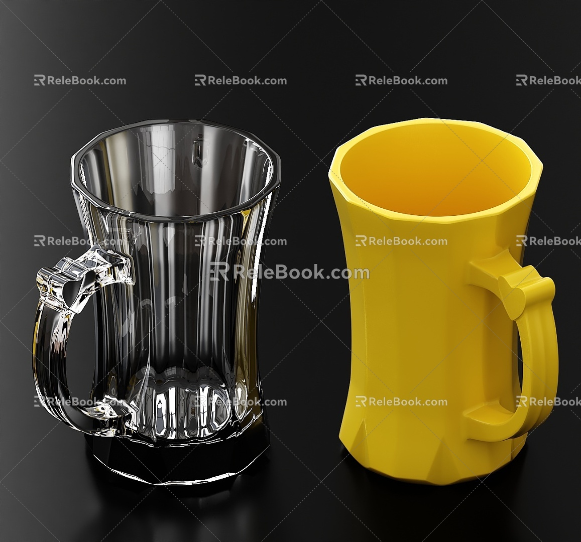 Glass Cup Creative Water Cup Personalized Water Cup Mug Drinking Water Cup Glass Creative Cup Tea Cup Glass Creative Water Cup 3d model