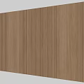 Natural Wooden Wall Paneling With Vertical Stripes For Modern Interior Design