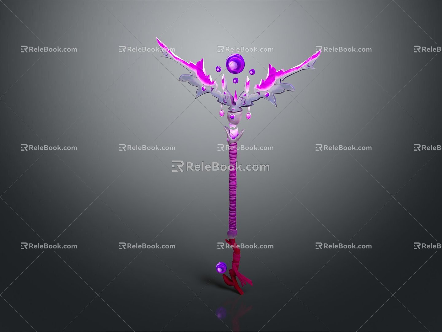 Scepter Ancient Scepter Walking stick Ancient walking stick 3d model