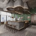 Modern Fitness Gym Interior With Workout Equipment And Open Training Space
