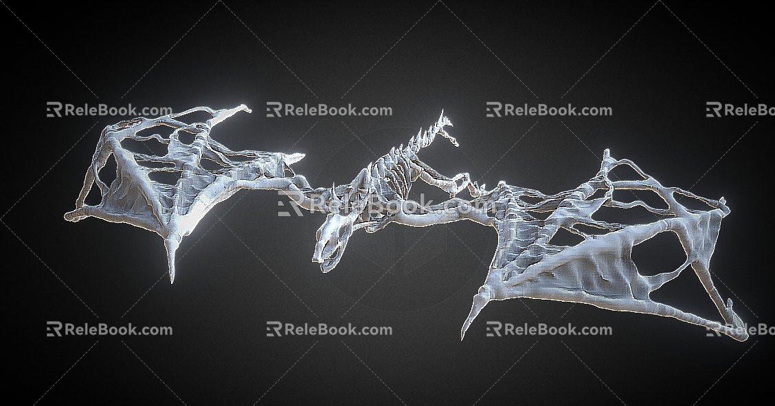 Keel Dragon Dragon Evil Dragon Undead Dragon Undead Dragon 3d model