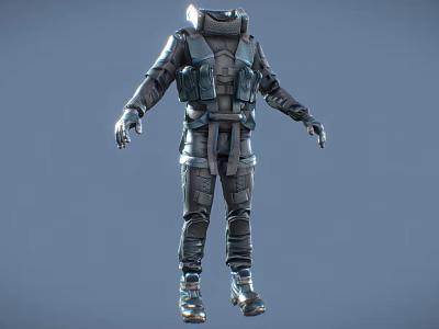 Modern Clothing Clothes Suit Rustic Clothes Sportswear 3d model