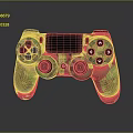 Camouflage Pattern Game Controller Modern Electronic Device With Ergonomic Design