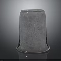 Shiny Silver Engraved Thimble Vintage Home Sewing Accessory With Classic Design