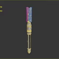 Modern Industrial Mechanical Component With Layered Metal Structure And Cylindrical Design