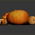 Pumpkin CG Pumpkin Cartoon Pumpkin Anime Pumpkin 3d model