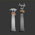 Stylish Silver Rings With Red Orange Gemstones Exquisite Design And Reflective Surface