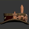 boiler cap boiler cap steam punk cap 3d model