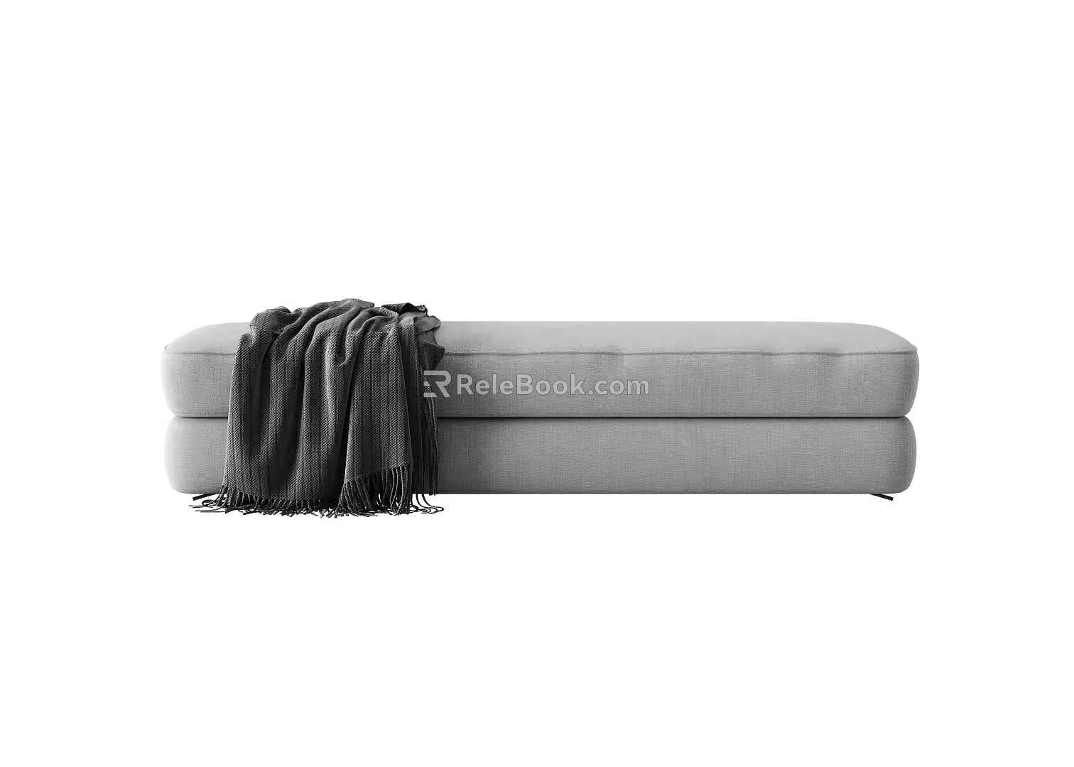 Modern sofa stool 3d model