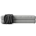 Modern sofa stool 3d model