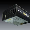 Corsair PM750 High Efficiency Computer Power Supply With Quiet Cooling Fan