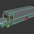 White Modern Commercial Box Truck Design With Smooth Exterior And Reflective Floor
