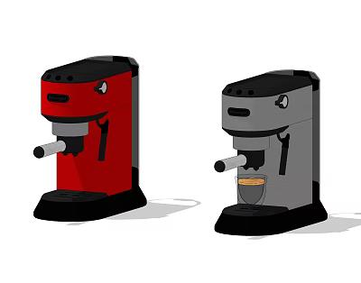 Coffee machine 3d model