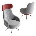Modern Single Sofa 3d model