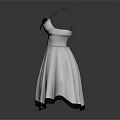 Stylish Women's Satin Spaghetti Strap Dress With Bow Detail And Flared Skirt